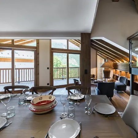 아파트 Duplex Lumineux 5 En-suite, Sauna, Proche Pistes Et Commerces, Meribel Village - Fr-1-566-10 *